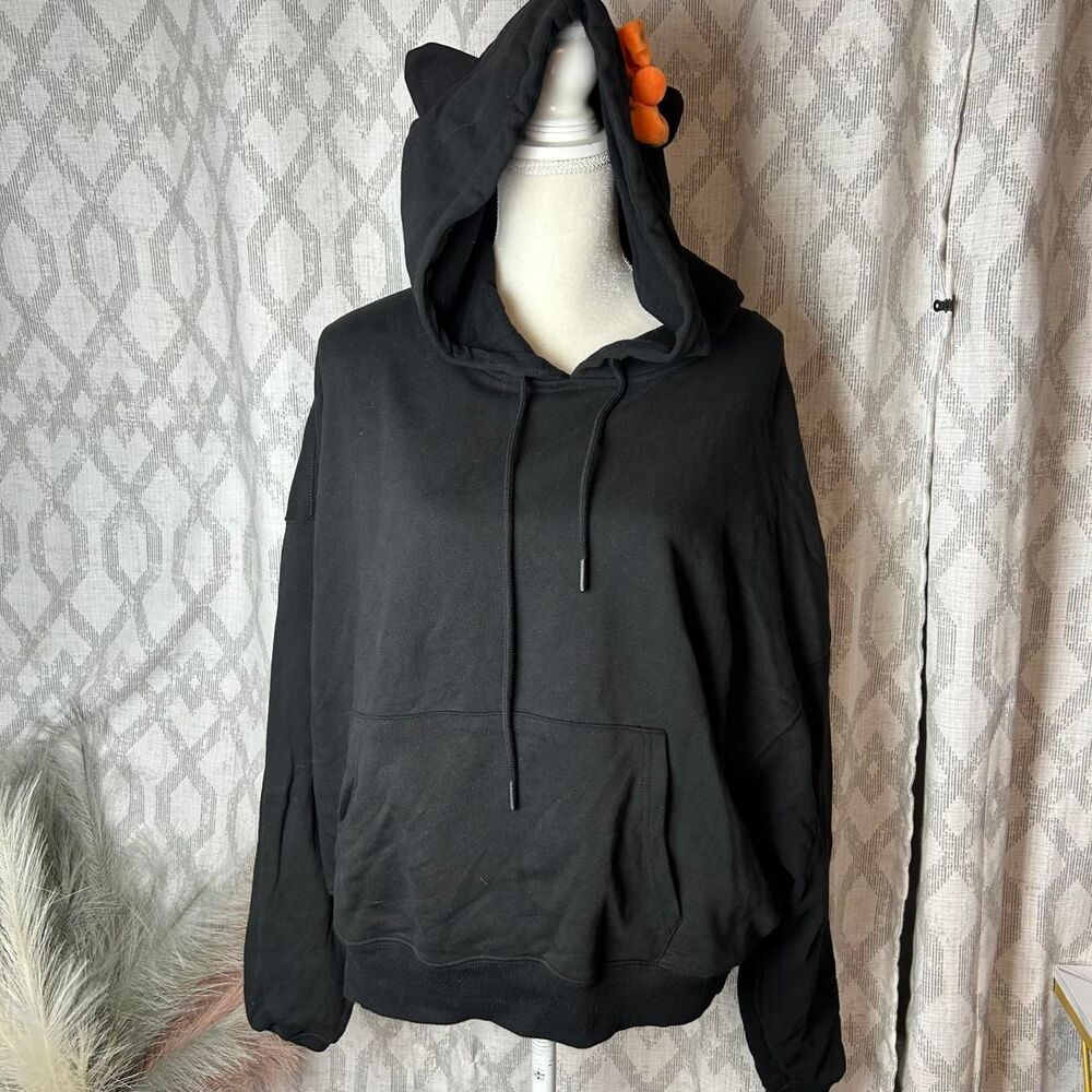 Forever-21 Women's Black Hoodie